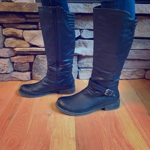Black long boot [Size 10]